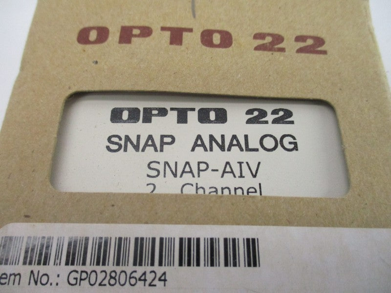 OPTO 22 SNAP-AIV NSMP