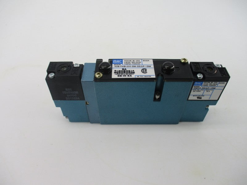 MAC 92B-FAB-000-DM-DDAP-1DM 24VDC 35-120PSI NSMP
