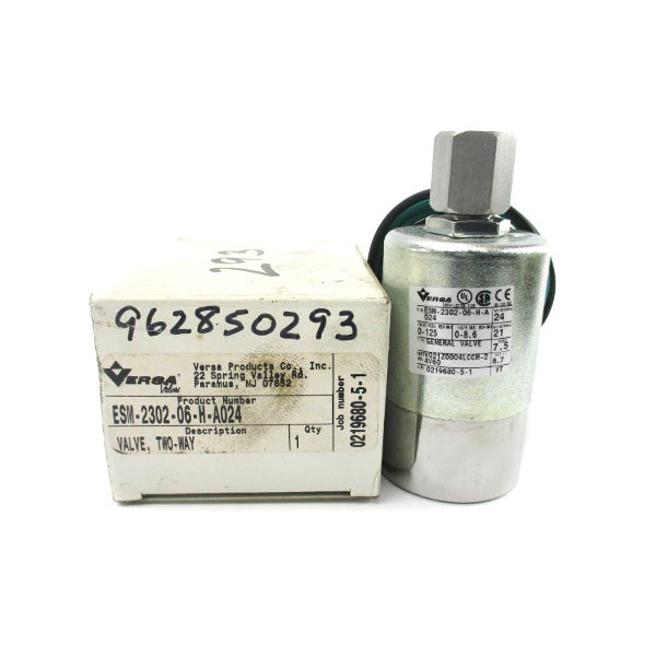 VERSA ESM-2302-06-H-A024 24V 0-125PSI NSMP