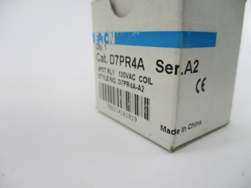 EATON D7PR4A SER. A2 120VAC 10A NSMP