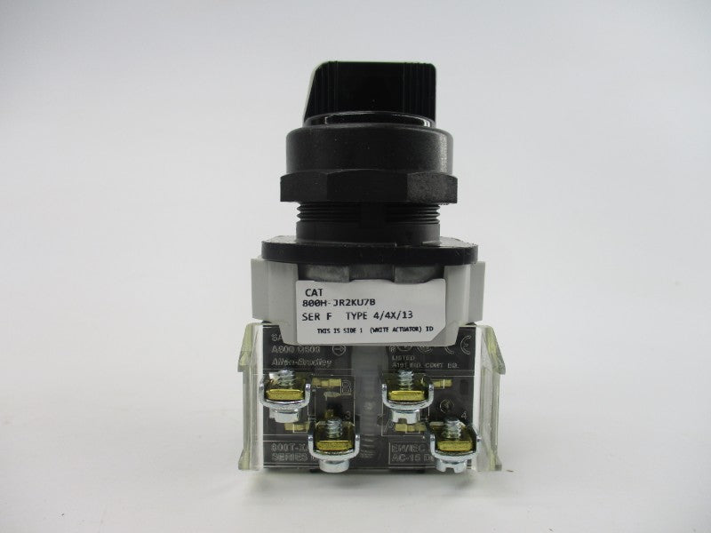ALLEN BRADLEY 800H-JR2KU7B SER. F (WH) NSMP