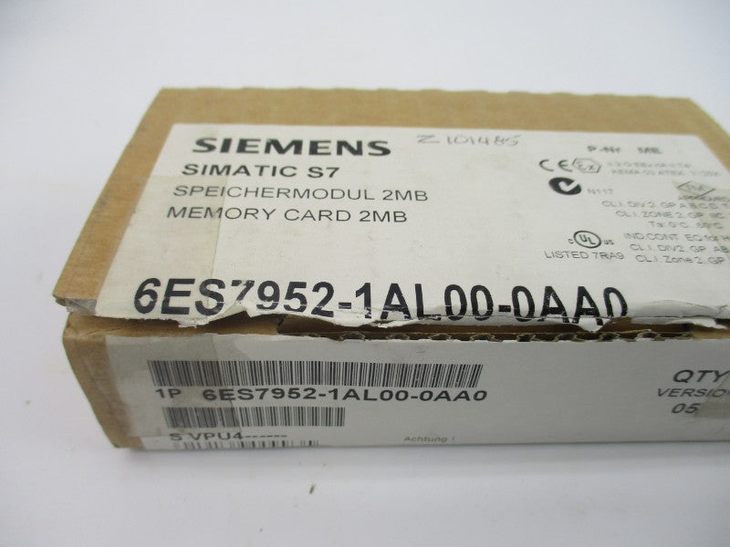 SIEMENS 6ES7952-1AL00-0AA0 NSMP