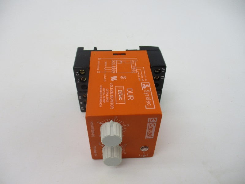 CROUZET DUR110A T0812 110VAC 10A NSMP