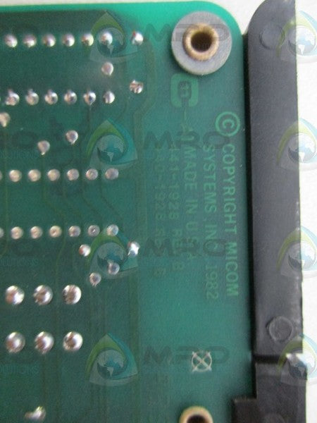 MICOM 100-1928 441-1928 REVB/440-1928 REVB NSNP