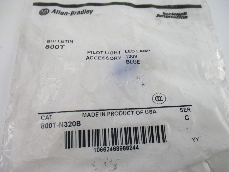 ALLEN BRADLEY 800T-N320B SER. C NSMP