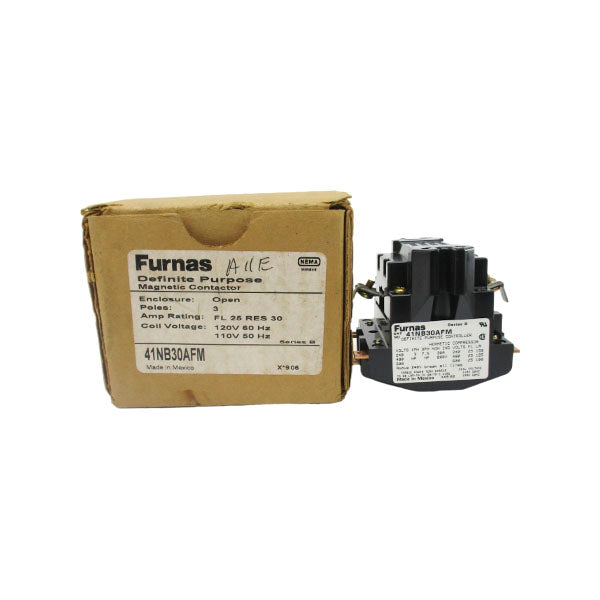 FURNAS 41NB30AFM SER. B 110/120V 30A NSMP