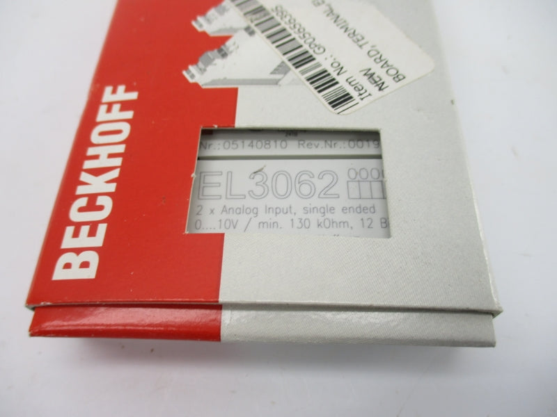 BECKHOFF EL30620000 0-10V NSMP