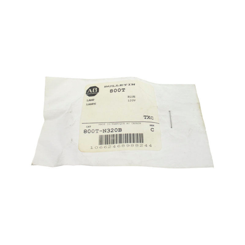 ALLEN BRADLEY 800T-N320B SER. C 120V NSFS