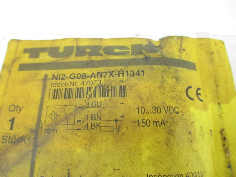 TURCK NI2-G08-AN7X-H1341 47023 10-30VDC NSMP