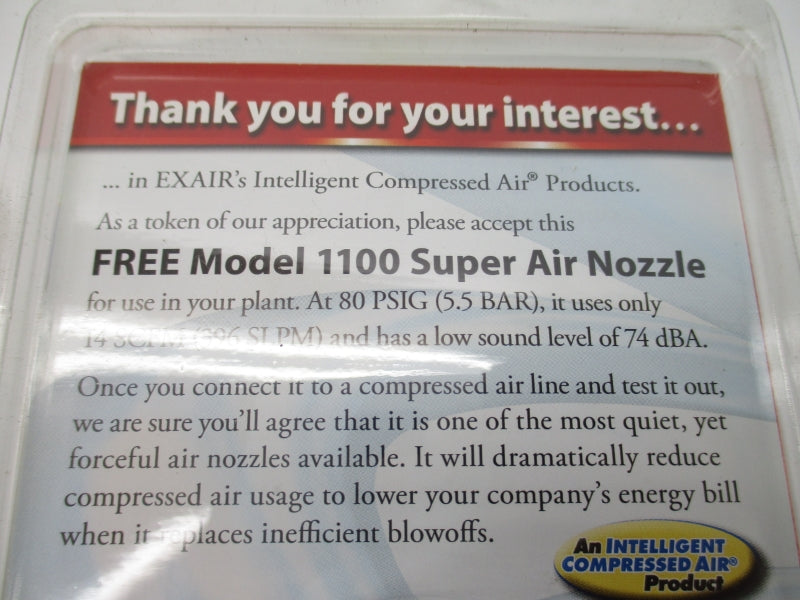 EXAIR 1100 NSMP