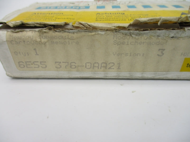 SIEMENS 6ES5376-0AA21 NSMP