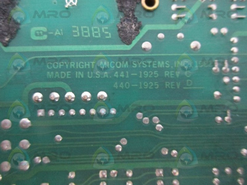 MICOM 100-1925 441-1925 REVC/440-1925 REVD NSNP