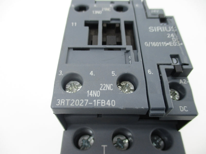 SIEMENS 3RT2027-1FB40 24VDC 70A NSNP