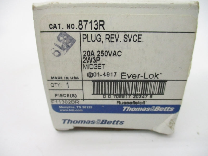 THOMAS&BETTS 8713R 250VAC 20A NSMP