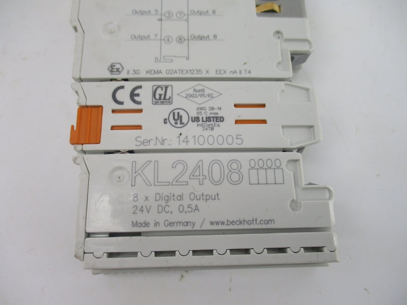 BECKHOFF KL24080000 24VDC 0.5A NSNP