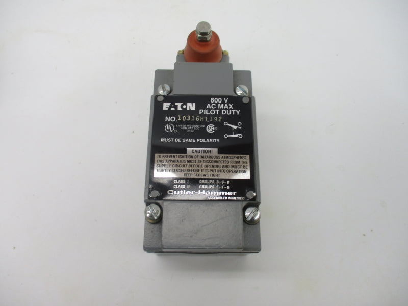 CUTLER HAMER 10316H1192 SER. C 600VAC NSMP