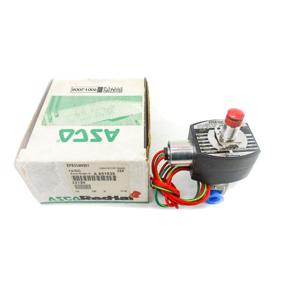 ASCO EF8314H301 12VDC 105/130PSI 1/4" NSMP