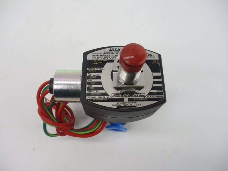 ASCO EF8314H301 12VDC 105/130PSI 1/4" NSMP