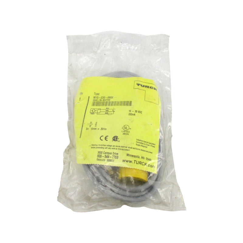 TURCK NI15-G30-AN6X 4647700 10-30VDC NSMP