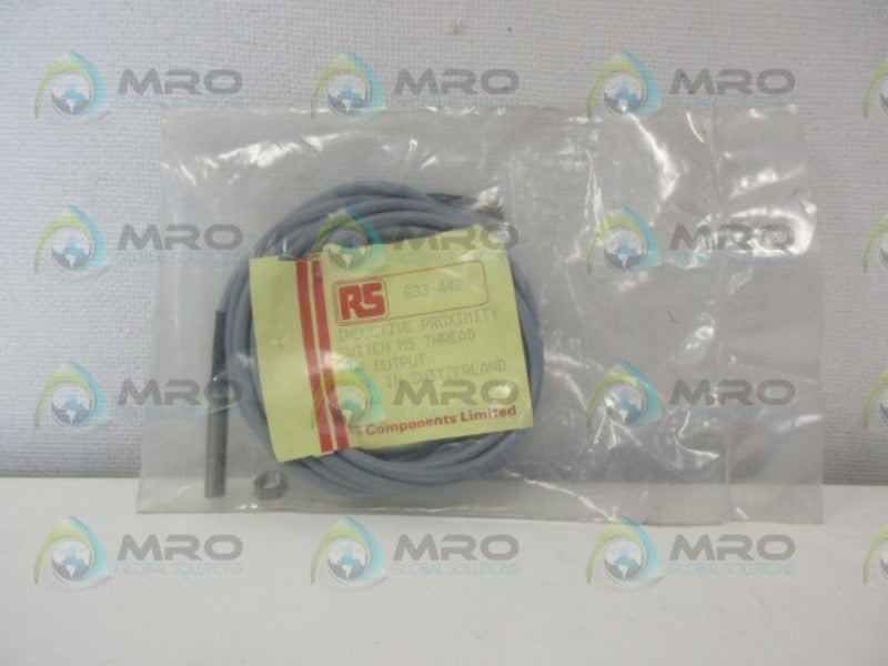RS COMPONENTS 633-442 INDUCTIVE PROXIMITY SWITCH NSMP