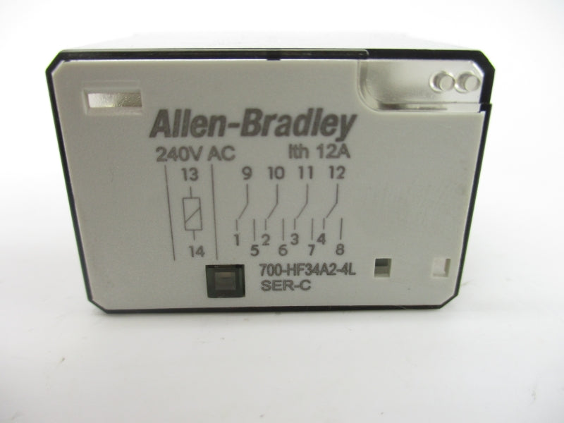ALLEN BRADLEY 700-HF34A2-4L SER. C 240VAC 12A NSNP