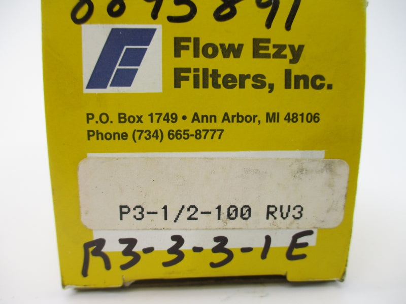 FLOW EZY FILTERS P3-1/2-100RV3 NSMP