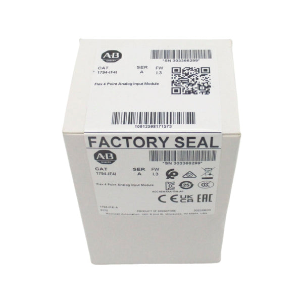 ALLEN BRADLEY 1794-IF4I SER. A F/W 1.3 DATE: 2022 NSFS