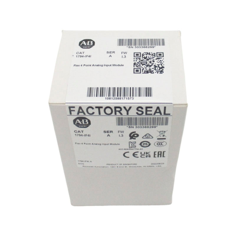 ALLEN BRADLEY 1794-IF4I SER. A F/W 1.3 DATE: 2022 NSFS