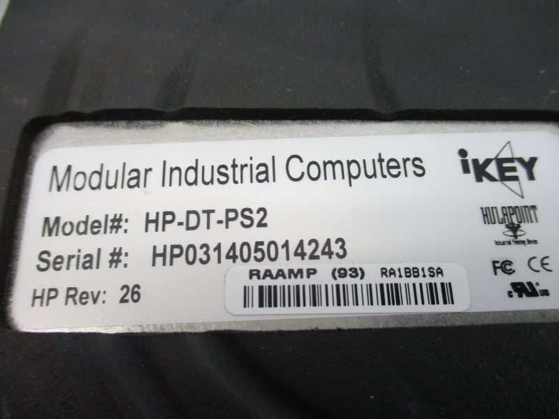 IKEY HP-DT-PS2 REV. 26 NSNP