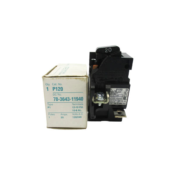 SIEMENS P120 120/240V 20A NSNP