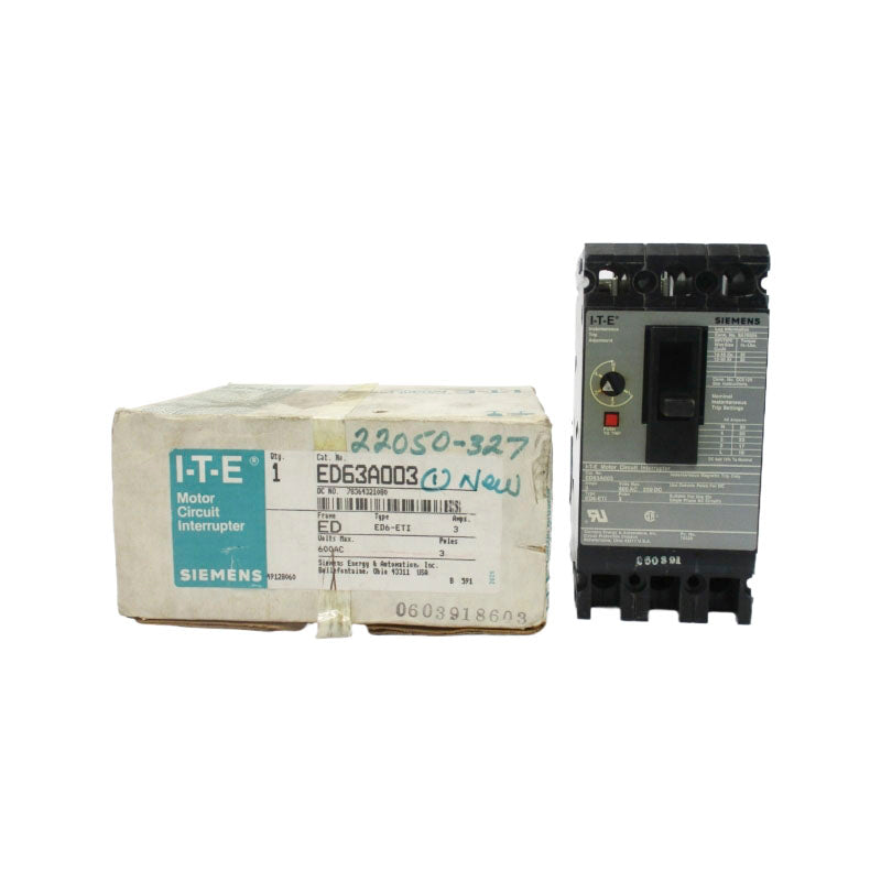 SIEMENS ED63A003 600VAC 3A NSMP