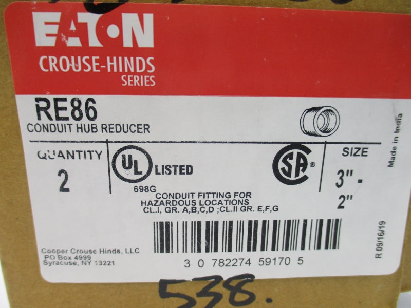 EATON RE86 3" (PKG OF 2) NSMP
