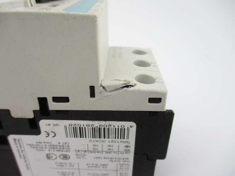 SIEMENS 3RV1021-0CA10 600V 0.18-0.25A (AS PICTURED1) NSNP