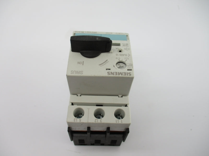 SIEMENS 3RV1021-0CA10 600V 0.18-0.25A (AS PICTURED1) NSNP