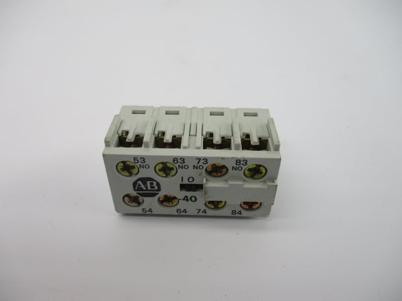 ALLEN BRADLEY 195-MA40 SER. A 500V 10A (AS PICTURED) NSNP