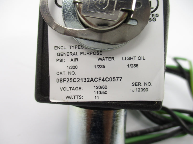 PARKER 08F25C2132ACF4C0577 110/120V 1-300PSI NSNP