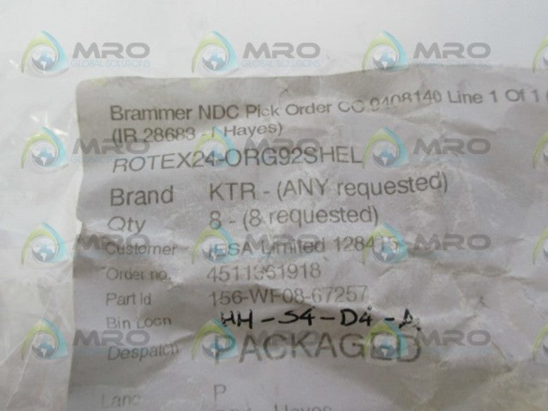 BRAMMER 156WF08-67257 NSMP
