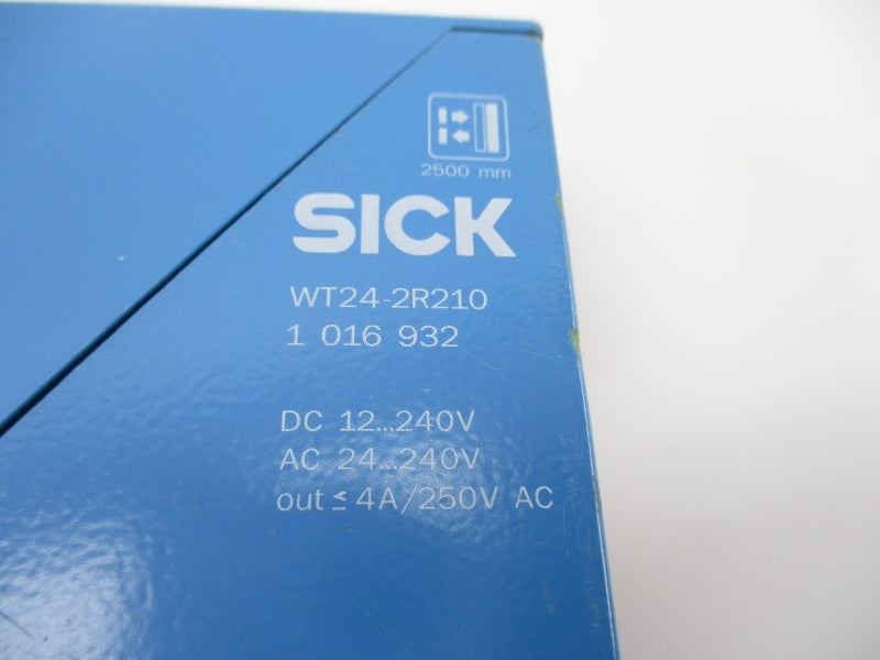 SICK WT24-2R210 1016932 24-240VAC 4A UNMP