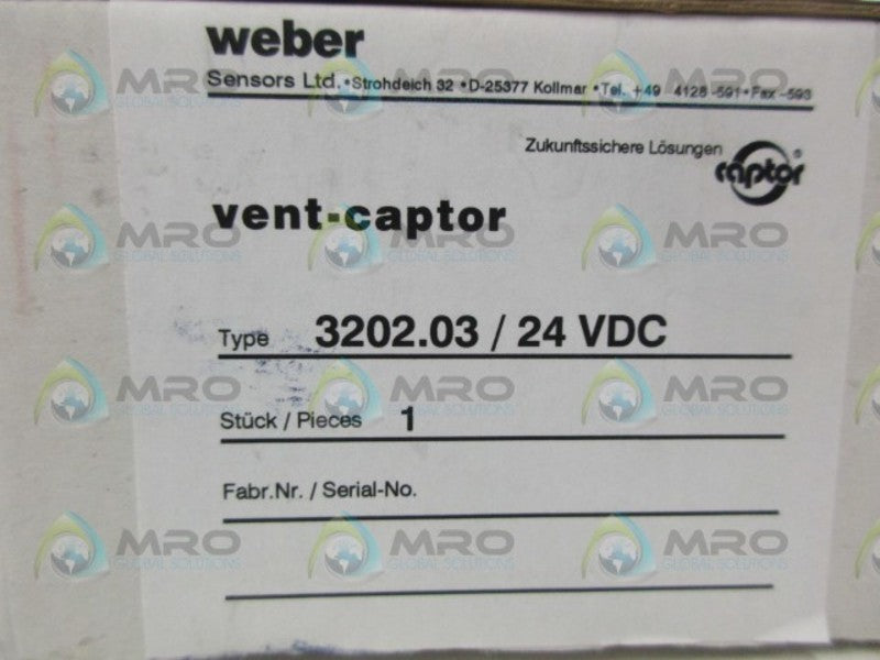 WEBER 320203 AIR FLOW MONITOR  NSMP