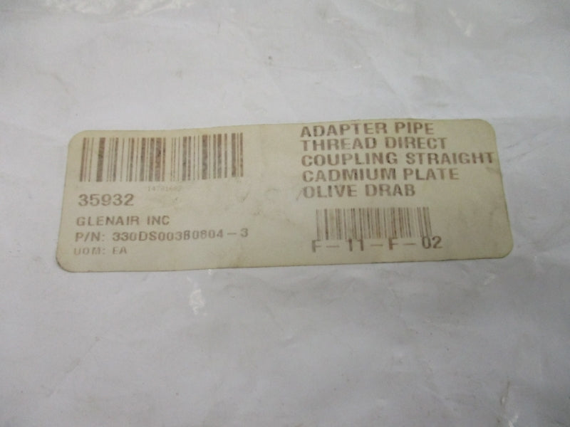 GLENAIR 330DS003B0804-3 NSMP