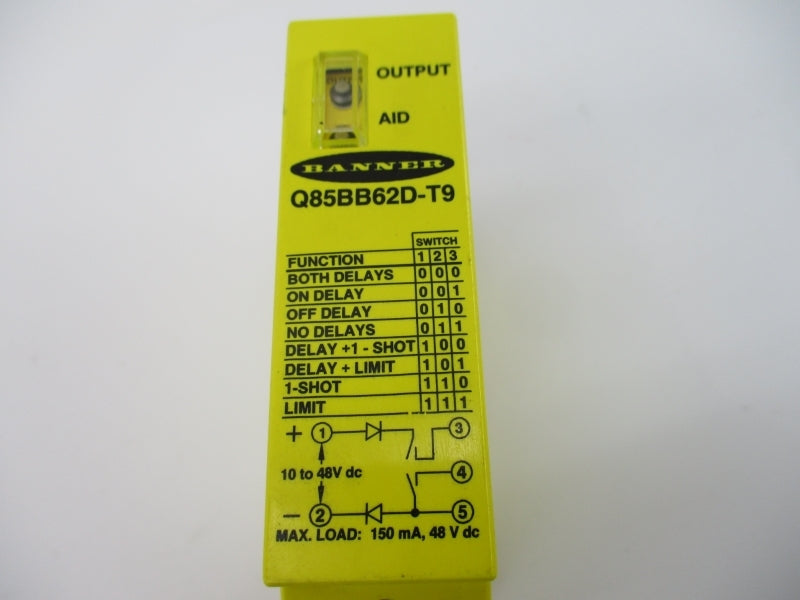 BANNER ENGINEERING Q85BB62D-T9 10-48VDC NSNP