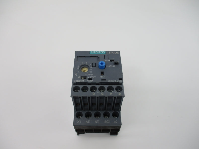 SIEMENS 3RB3016-2SB0 600VAC 3-12A NSNP