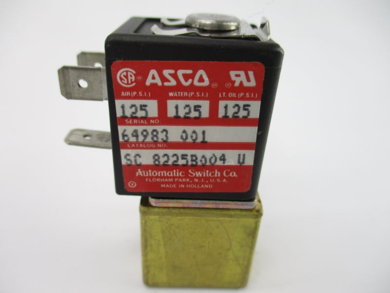 ASCO SC8225B004V 24VAC 125PSI NSNP