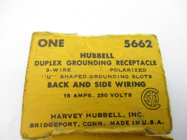 HUBBELL 5662 250V 15A NSNP