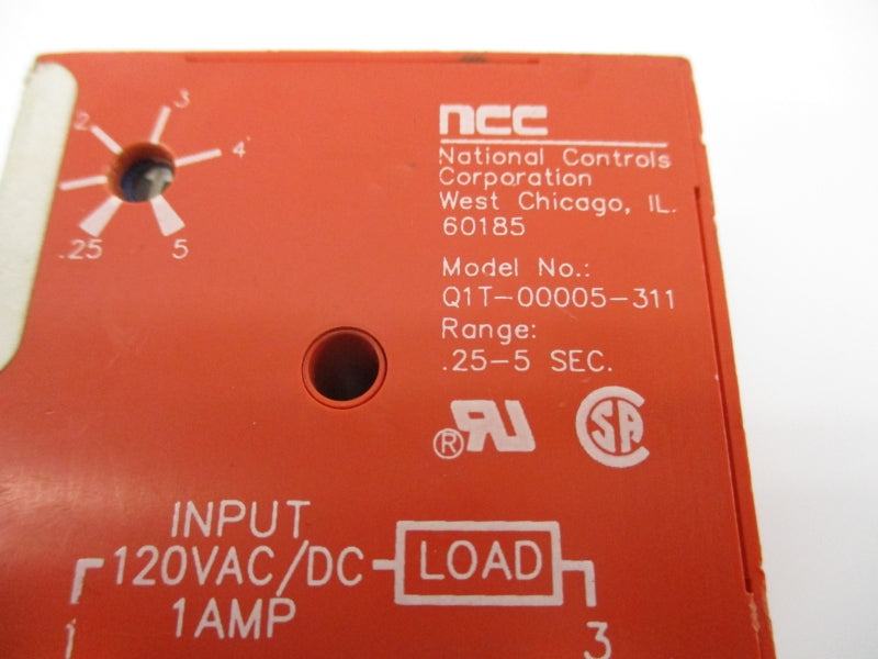 NCC Q1T-00005-311 120VAC/DC 1A .25-5S UNMP