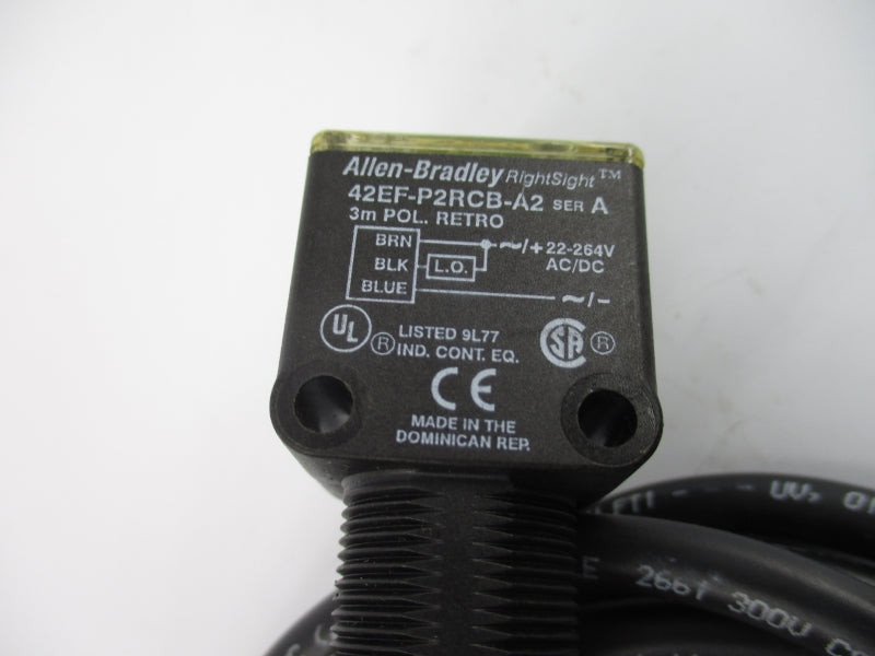 ALLEN BRADLEY 42EF-P2RCB-A2 SER. A 22-264VAC/DC NSNP