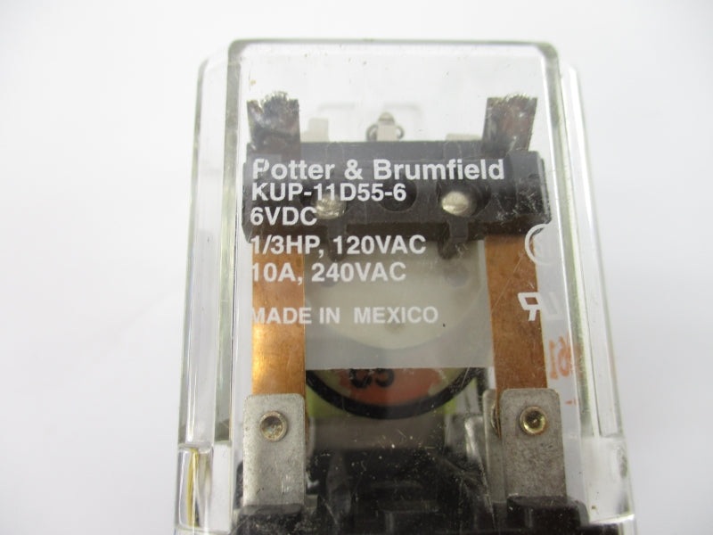 POTTER & BRUMFIELD KUP-11D55-6 120VAC 10A NSNP