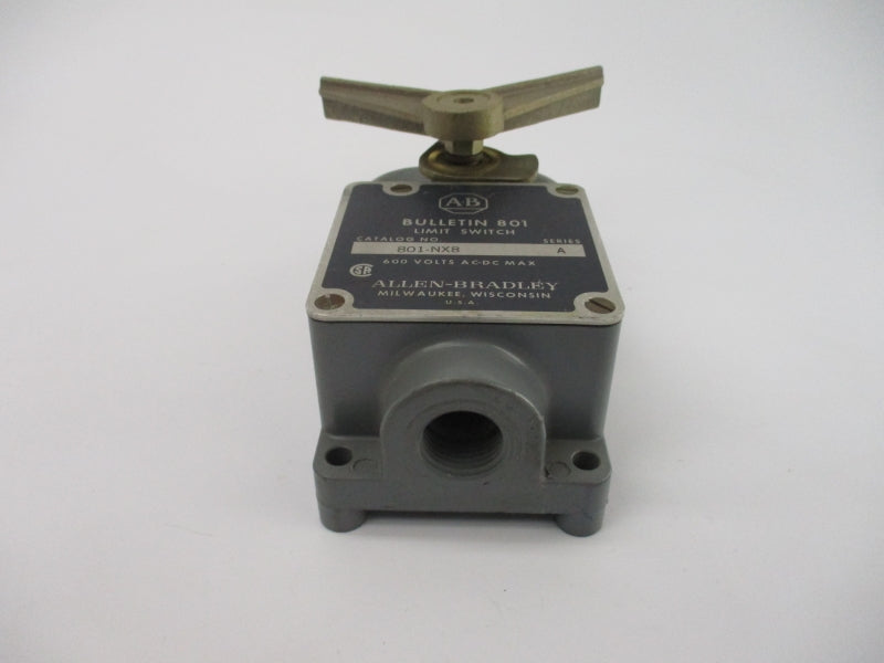 ALLEN BRADLEY 801-NX8 SER. A 600VAC-DC NSNP