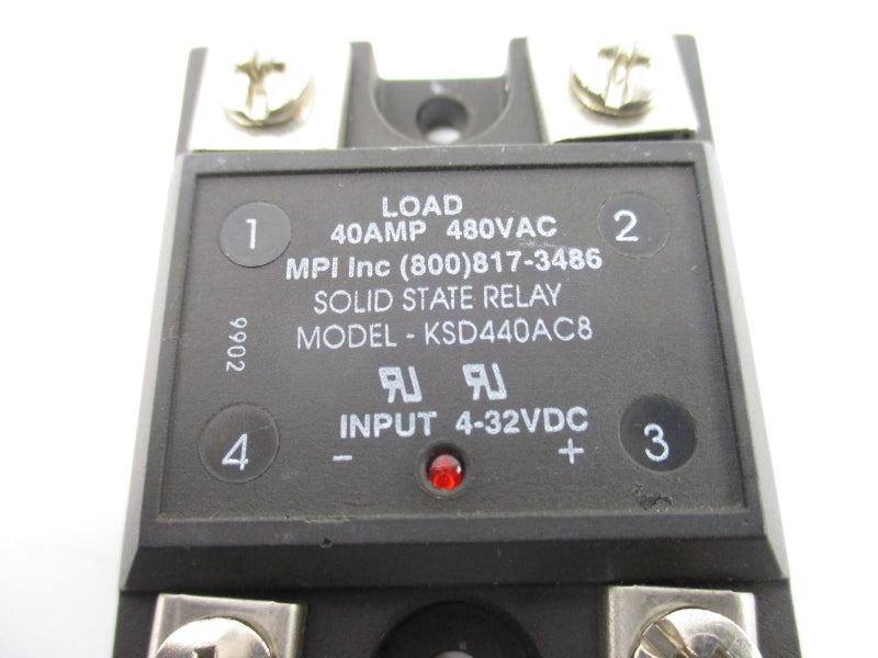 MPI KSD440AC8 4-32VDC 40A NSNP