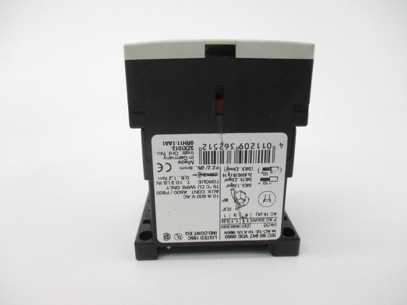 SIEMENS 3RH1140-1AU00 240V 10A NSNP